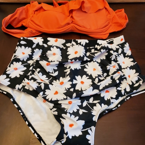 PZZ Beach High Waisted Halter Bikini - Picture 2 of 6